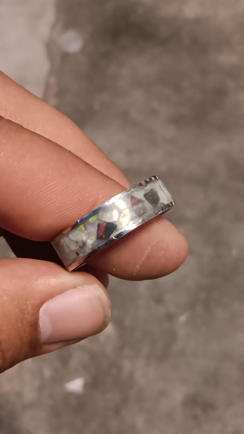 Stainless Steel Glowstone rings