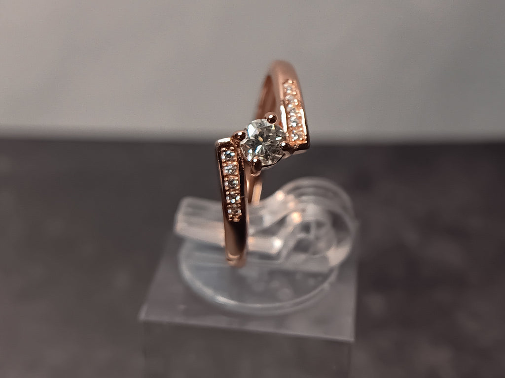 Silver Diamond ring